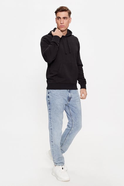 GUESS GUESS Erkek Siyah Sweatshirt M4RQ52 KBK32-JBLK