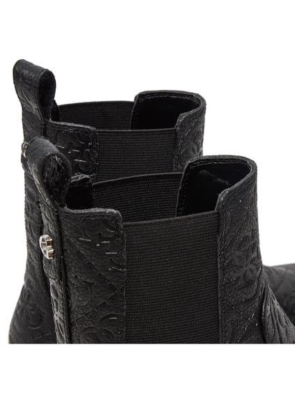 GUESS GUESS Kadın Bilek Kısmı Logolu Kemer Detaylı Siyah Günlük Ayakkabı FLTSHU FAL10-BLACK