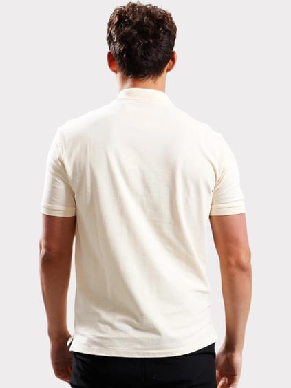 HUGO HUGO Erkek Polo Yaka Regular Fit Pamuklu Kısa Kollu Bej Polo Yaka T-Shirt 50466182-102
