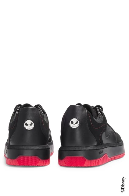 HUGO HUGO Erkek Rahat Taban İşlemeli Desenli Renk Geçişli Siyah Sneaker 50536715-006
