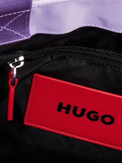 HUGO HUGO Kadın Geniş İç Hacim Marka Logolu Askılı Lila Omuz Çantası 50498176-534