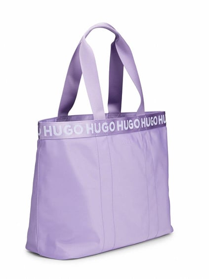 HUGO HUGO Kadın Geniş İç Hacim Marka Logolu Askılı Lila Omuz Çantası 50498176-534