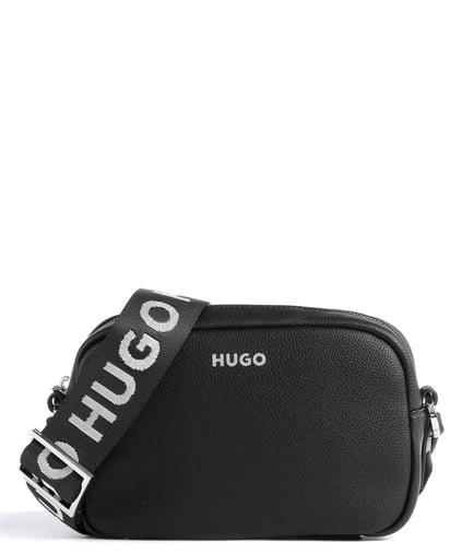 HUGO HUGO Kadın Logo Şerit Askılı Çıkartılabilen Askılı Siyah1 Omuz Çantası 50490172-002