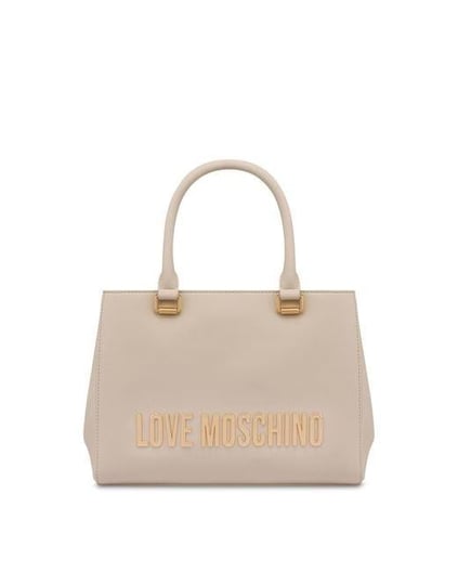 Love Moschino Love Moschino Kadın Çıkarılabilir Ve Ayarlanabilir Omuz Askısı Bir Adet Sürgülü Cep Bej Omuz Çantası JC4022PP1MKD0-110