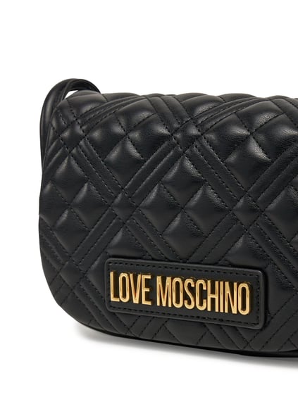 Love Moschino Love Moschino Kadın Manyetik Kapamalı Omuz Askılı Siyah Omuz Çantası JC4139PP1MLA0-000