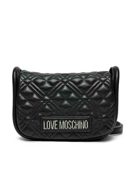 Love Moschino Love Moschino Kadın Manyetik Kapamalı Omuz Askılı Siyah Omuz Çantası JC4139PP1MLA0-00B
