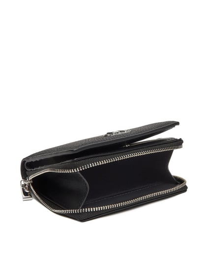 Michael Kors Michael Kors Kadın Deri Bölmelı Kartlık Siyah Cüzdan 32S5S8ED1L-BLACK