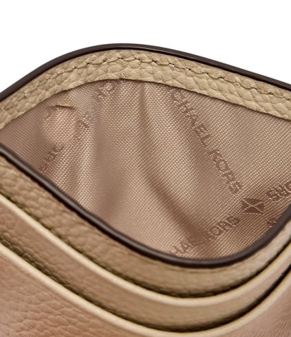 Michael Kors Michael Kors Kadın Deri MK Yazılı Kart Bölmeli Bej Cüzdan 32F8SF6D1L-LIGHTSAND