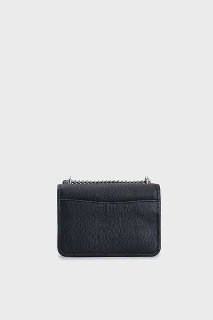 Michael Kors Michael Kors Kadın Zincir Omuz Askılı Manyetik Kapamalı Metalik Logo Kabartmalı Ekstra İç Cepli Deri Siyah Omuz Çantası 32T4SC7C1T-BLACK