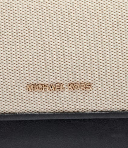 Michael Kors Michael Kors Kadın Zincir Askı Detay Çıtçıt Kapama Köşeler Deri Detay Siyah Omuz Çantası 30S5GC7L3C-BLACK