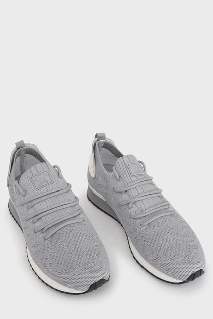 Paul Shark Paul Shark Erkek Bağcıklı Yürüyüş Logo Detaylı Gri1 Sneaker 22418012-194