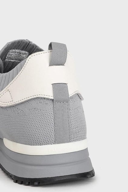 Paul Shark Paul Shark Erkek Bağcıklı Yürüyüş Logo Detaylı Gri1 Sneaker 22418012-194