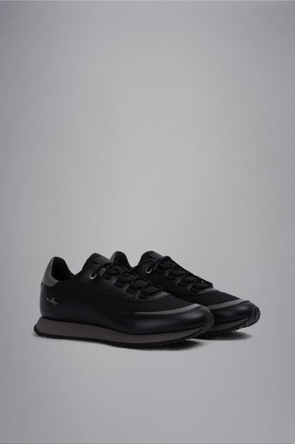 Paul Shark Paul Shark Erkek Deri Rahat Taban Günlük Kullanım Siyah Sneaker 13318007-011