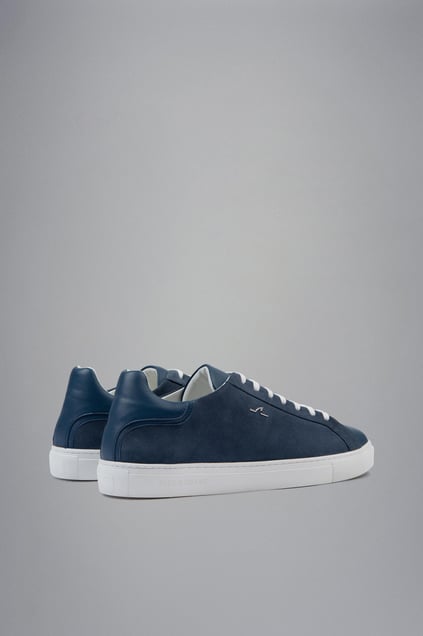 Paul Shark Paul Shark Erkek Deri Rahat Taban Günlük Kullanım Mavi Sneaker 24418002-420