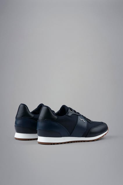 Paul Shark Paul Shark Erkek Deri Rahat Taban Günlük Kullanım Mavi Sneaker 24418009-013