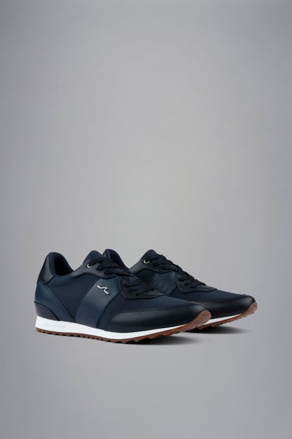 Paul Shark Paul Shark Erkek Deri Rahat Taban Günlük Kullanım Mavi Sneaker 24418009-013