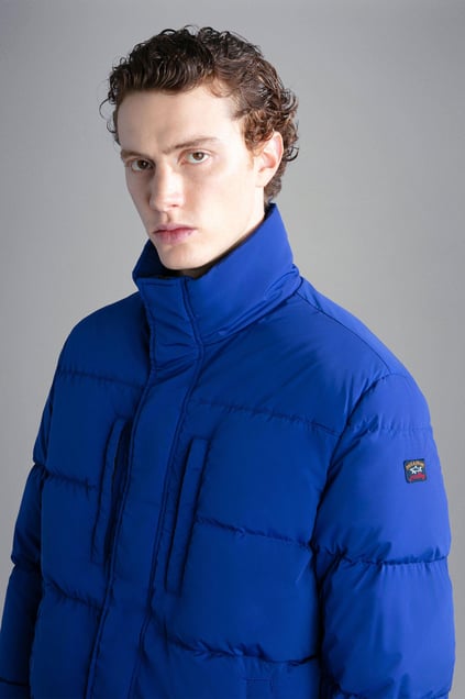 Paul Shark Paul Shark Erkek Marka Logo Detaylı Regular Fit Uzun Kollu Mavi Mont 13312304-408