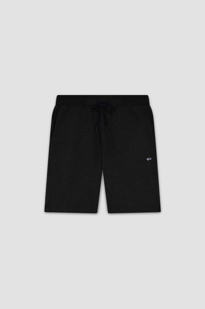 Paul Shark Paul Shark Erkek Normal Bel Pamuklu Regular Fit Siyah Şort C0P1237-011