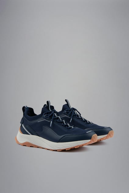 Paul Shark Paul Shark Erkek Rahat Taban Marka Logolu Bağcıklı Mavi Sneaker 14318004-050