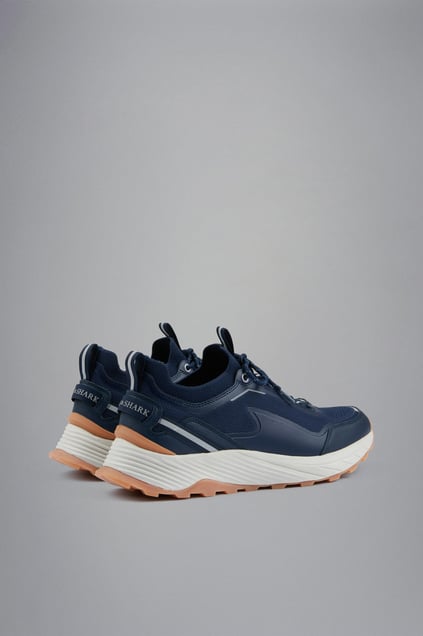 Paul Shark Paul Shark Erkek Rahat Taban Marka Logolu Bağcıklı Mavi Sneaker 14318004-050