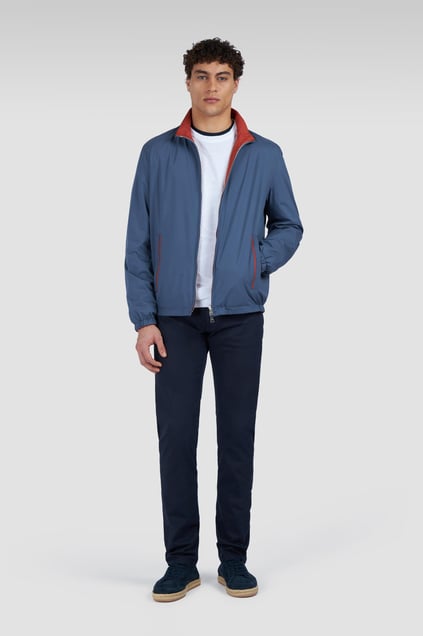 Paul Shark Paul Shark Erkek Regular Fit Pamuklu Normal Bel Düz Paça Lacivert Pantolon 25414021-013