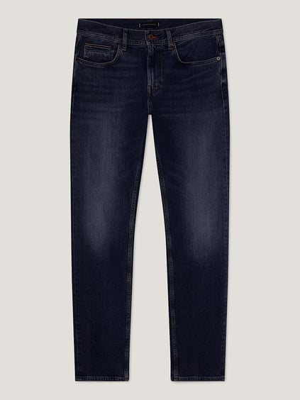 Tommy Hilfiger Tommy Hilfiger Erkek Denim Normal Belli Düz Model Günlük Kullanım Mavi Jeans MW0MW15600-1AW