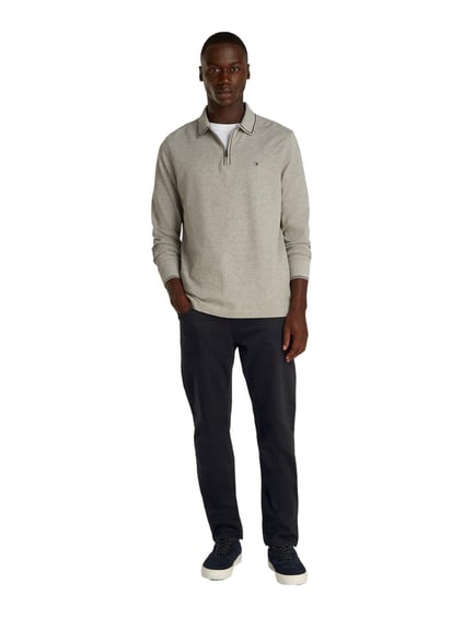 TOMMY HILFIGER Tommy Hilfiger Erkek Denim Kumaş  Normal Bel Düz Model Siyah Jeans MW0MW39040-1B1