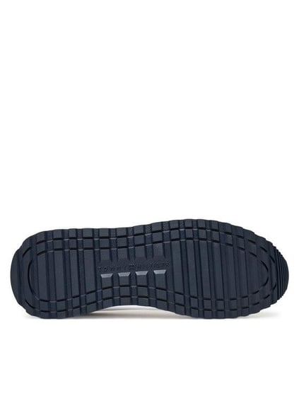 Tommy Hilfiger Tommy Hilfiger Erkek Düşük Bilekli Rahat Taban Bayrak Logolu Deri Beyaz Sneaker FM0FM05637-YBS