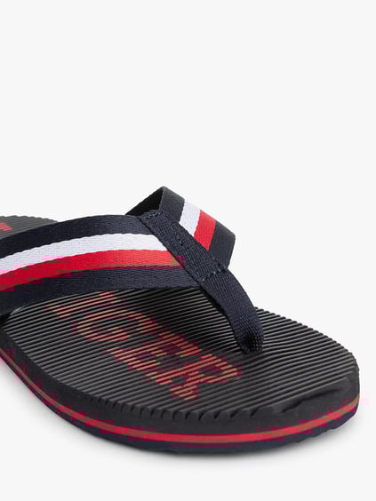 TOMMY HILFIGER Tommy Hilfiger Erkek Lacivert Terlik FM0FM05443-DW5