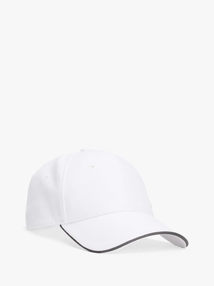 TOMMY HILFIGER Tommy Hilfiger Erkek Logolu Ayarlanabilir Spor Tasarım Beyaz Spor Şapka AM0AM13164-YCF