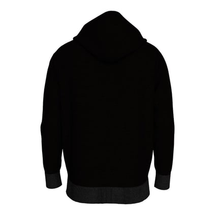 Tommy Hilfiger Tommy Hilfiger Erkek Marka Logolu Uzun Kollu Rahat Siyah Sweatshirt UM0UM03011-BDS