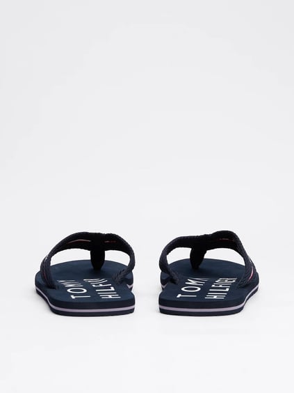 Tommy Hilfiger Tommy Hilfiger Erkek Rahat Taban Mavi Terlik FM0FM05340-DW5