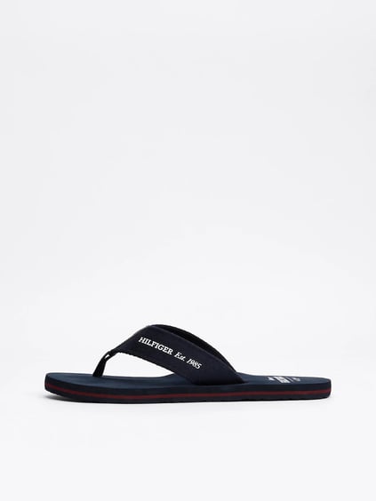 Tommy Hilfiger Tommy Hilfiger Erkek Rahat Taban Lacivert Terlik FM0FM05339-DW5