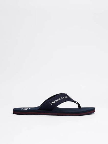 Tommy Hilfiger Tommy Hilfiger Erkek Rahat Taban Lacivert Terlik FM0FM05339-DW5