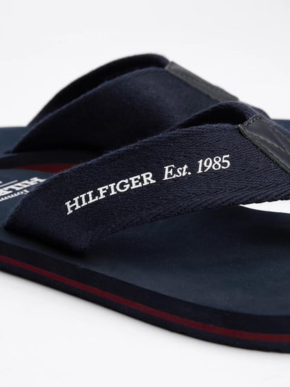 Tommy Hilfiger Tommy Hilfiger Erkek Rahat Taban Lacivert Terlik FM0FM05339-DW5