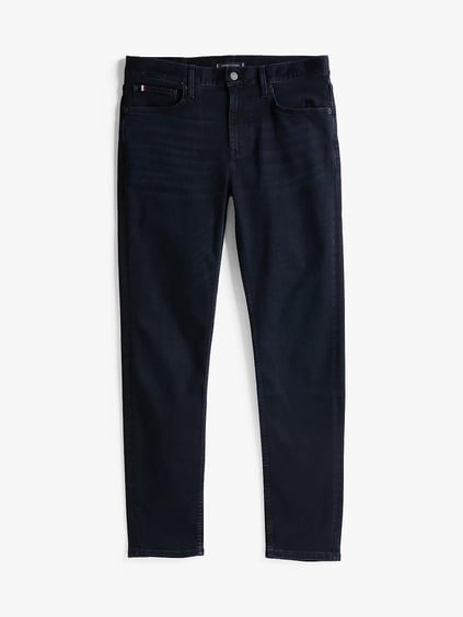 TOMMY HILFIGER Tommy Hilfiger Erkek Slim Fit Normal Bel Dar Paça Denim Lacivert Jeans MW0MW37813-1BN