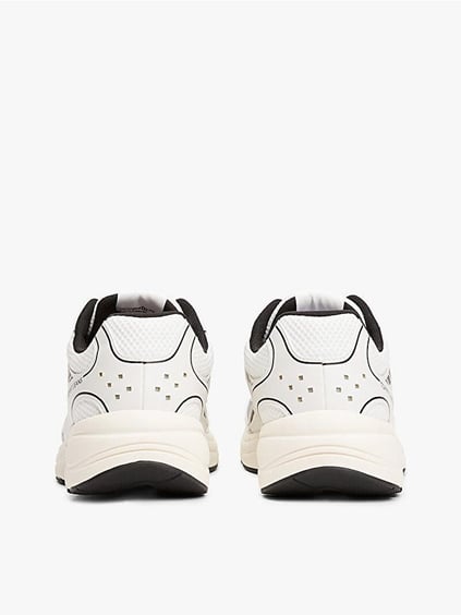 TOMMY HILFIGER Tommy Hilfiger Erkek Yüksek Rahat Taban Nefes Alabilen File Detaylı Siyah Sneaker EM0EM01594-BDS