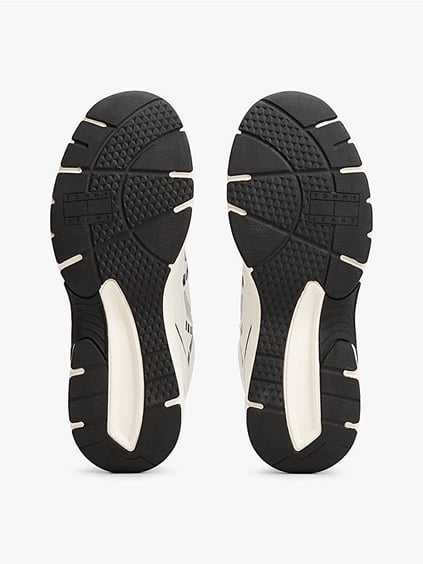 TOMMY HILFIGER Tommy Hilfiger Erkek Yüksek Rahat Taban Nefes Alabilen File Detaylı Siyah Sneaker EM0EM01594-BDS