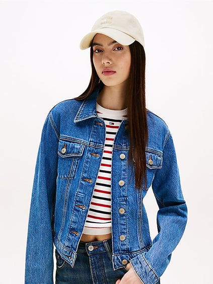 TOMMY HILFIGER Tommy Hilfiger Kadın %100 Pamuklu Nefes Alabilen Ayarlanabilir Tokalı Tommy Bayrak Logolu Bej Şapka AW0AW17580-ACG