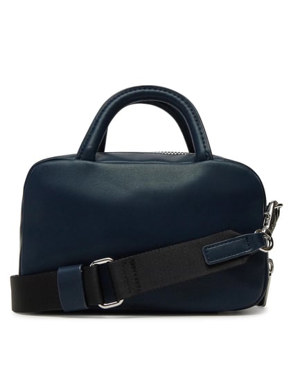 TOMMY HILFIGER Tommy Hilfiger Kadın Ayarlanabilir ve Çıkarılabilir Omuz Askılı İçi Fermuar Bölmeli Lacivert Omuz Çantası AW0AW17294-C1G