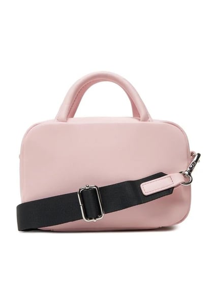 TOMMY HILFIGER Tommy Hilfiger Kadın Ayarlanabilir ve Çıkarılabilir Omuz Askılı İçi Fermuar Bölmeli Pembe Omuz Çantası AW0AW17294-TIO