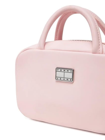 TOMMY HILFIGER Tommy Hilfiger Kadın Ayarlanabilir ve Çıkarılabilir Omuz Askılı İçi Fermuar Bölmeli Pembe Omuz Çantası AW0AW17294-TIO