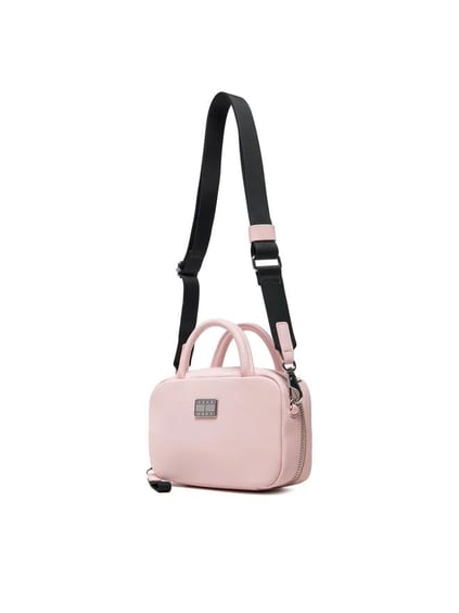 TOMMY HILFIGER Tommy Hilfiger Kadın Ayarlanabilir ve Çıkarılabilir Omuz Askılı İçi Fermuar Bölmeli Pembe Omuz Çantası AW0AW17294-TIO