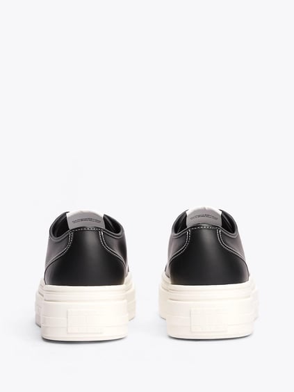 TOMMY HILFIGER Tommy Hilfiger Kadın Bağcıklı Marka Logolu Spor Stil Siyah Sneaker EN0EN02714-BDS