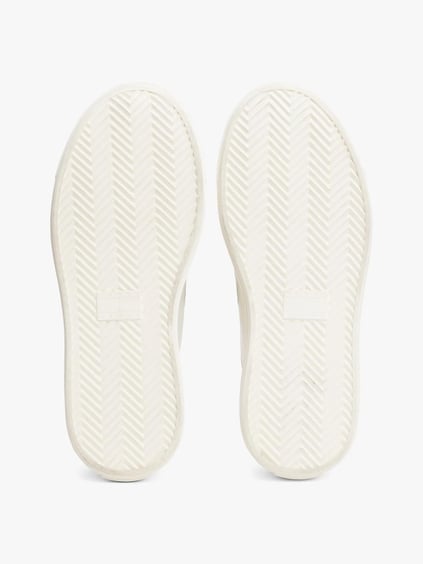 TOMMY HILFIGER Tommy Hilfiger Kadın Bağcıklı Marka Logolu Spor Stil Beyaz Sneaker EN0EN02714-YBL