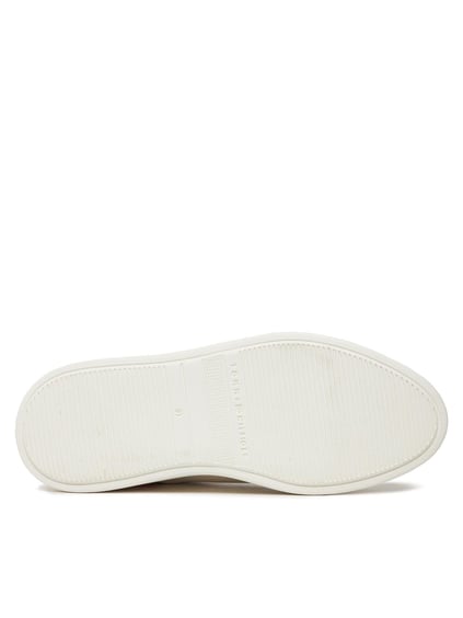 Tommy Hilfiger Tommy Hilfiger Kadın Marka Logolu Bağcıklı Kaydırmaz Tabanlı Günlük Beyaz Sneaker FW0FW07460-0K5