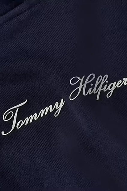 Tommy Hilfiger Tommy Hilfiger Kadın Mavi Sweatshirt WW0WW48270-C1G