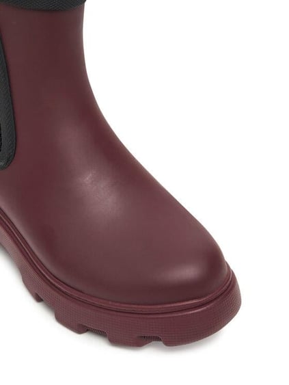 Tommy Hilfiger Tommy Hilfiger Kadın Yüksek Rahat Taban Elastik Bilek Bantlı Bayrak Logo İmzalı Bordo Bot & Bootie FW0FW08974-H04