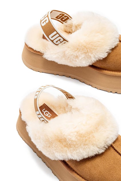 UGG UGG Kadın Deri Rahat Taban Günlük Kullanım Taba Bot & Bootie 1113474-CHESTNUT