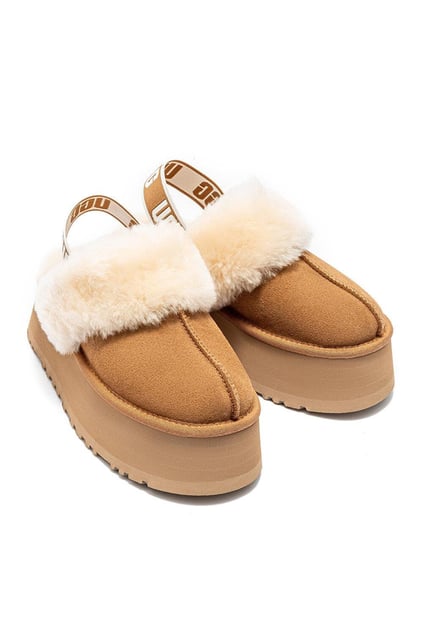 UGG UGG Kadın Deri Rahat Taban Günlük Kullanım Taba Bot & Bootie 1113474-CHESTNUT